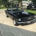 1965 Black Ford Mustang thumbnail