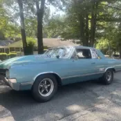 1965 Blue Oldsmobile 442 thumbnail