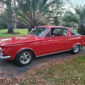 1965 Red Plymouth Barracuda thumbnail