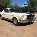 1965 White Ford Mustang thumbnail