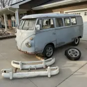 1965 Grey Volkswagen Microbus thumbnail