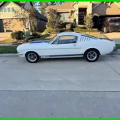 1966 White Ford Mustang thumbnail