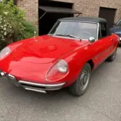 1966 Red Alfa Romeo Spider thumbnail