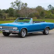 1966 Marina Blue Chevrolet Chevelle thumbnail