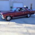 1966 Burgundy Chevrolet Nova thumbnail