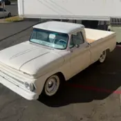 1966 White Chevrolet C-10 thumbnail