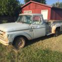 1966 Blue Ford F-100 thumbnail