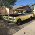 1966 Black and Yellow Ford F-100 thumbnail