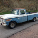 1966 Blue Ford F-100 thumbnail