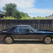 1966 Black Ford Mustang thumbnail
