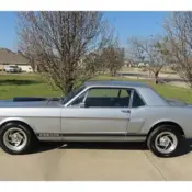1966 Silver Ford Mustang thumbnail