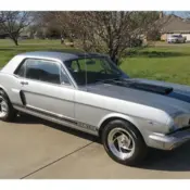 1966 Silver Ford Mustang thumbnail