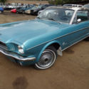 1966 Blue Ford Mustang thumbnail