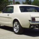 1966 Wimbledon White Ford Mustang thumbnail