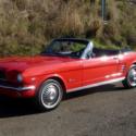 1966 Red Ford Mustang thumbnail