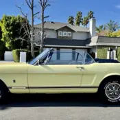 1966 Yellow Ford Mustang thumbnail