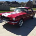 1966 Red w/White Stripes Ford Mustang thumbnail