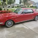 1966 Red Ford Mustang thumbnail