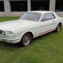 1965 White Ford Mustang thumbnail
