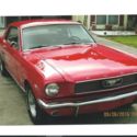 1966 Red Ford Mustang thumbnail