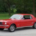 1966 Red Ford Mustang thumbnail