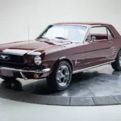1966 Maroon Ford Mustang thumbnail