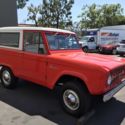 1966 Red Ford Bronco thumbnail