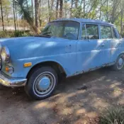 1966 Blue Mercedes-Benz 230 thumbnail