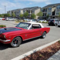 1966 Red Ford Mustang thumbnail