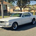 1966 White Ford Mustang thumbnail