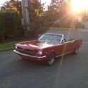 1966 Red Ford Mustang thumbnail