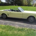 1966 Yellow Ford Mustang thumbnail
