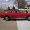 1966 Red Ford Mustang thumbnail