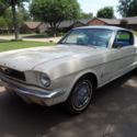 1966 White Ford Mustang thumbnail
