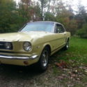 1966 Yellow Ford Mustang thumbnail