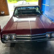 1966 Red Oldsmobile F85 thumbnail