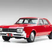 1966 Red Oldsmobile Cutlass thumbnail