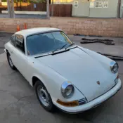 1966 White Porsche  thumbnail