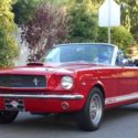 1966 Red Ford Mustang thumbnail