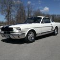 1966 White Ford Mustang thumbnail