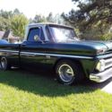 1966 Green/Silver Chevrolet C-10 thumbnail