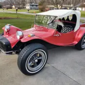 1966 Metalflake Red Volkswagen Dune Buggy thumbnail