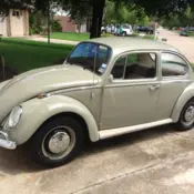 1966 Beige Volkswagen Beetle - Classic thumbnail