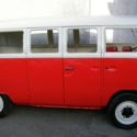 1966 Red Volkswagen Bus/Vanagon thumbnail
