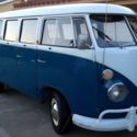 1966 Sea Blue/Cumulus White Volkswagen Bus/Vanagon thumbnail