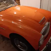 1967 Orange Austin Healey 3000 thumbnail