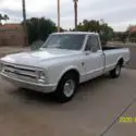 1967 White Chevrolet C-10 thumbnail