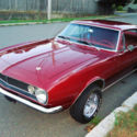 1967 Red Chevrolet Camaro thumbnail