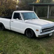 1967 White Chevrolet C-10 thumbnail