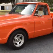 1967 Orange Chevrolet C-10 thumbnail